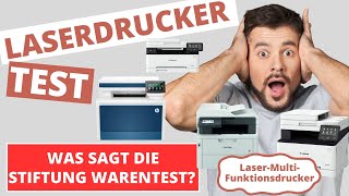 Laserdrucker Test  Was empfiehlt Stiftung Warentest Multifunktionsdrucker [upl. by Nnainot]