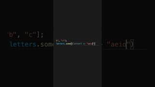 how to use the some method in JavaScript ES6 coding [upl. by Shirlee572]