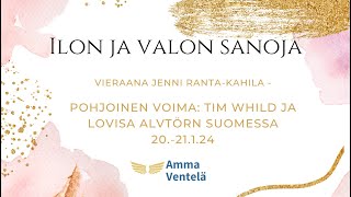 Vieraana Jenni RantaKahila Tim Whild ja Lovisa Alvtörn Suomessa 2021124 [upl. by Judenberg]