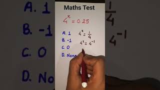 Maths Test maths ytshorts [upl. by Eelyahs]