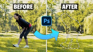 How to Remove People from photo with Photoshop 2024 [upl. by Bronwyn]