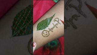 Trending mehndi design ideas 🏵️ simple mehndi design mehndi mehndidesign shorts mehandi art [upl. by Airrat]