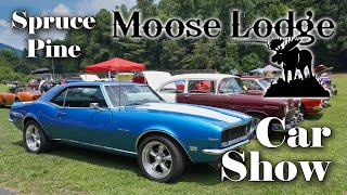 Car Show 2024 Spruce Pine Moose Lodge [upl. by Len]