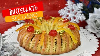 Buccellato siciliano  Come prepararlo con la RICETTA ORIGINALE SICILIANA  Dolce natalizio [upl. by Cirted67]