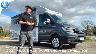 Motorhome Tour Knaus Van Wave 640 MEG Vansation  Is This The BEST Compact 7 Metre Motorhome [upl. by Valentine77]