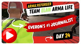 ARMA  REFORGER  TEAM ELAN ARMA LIFE  DAY 24 [upl. by Tony]