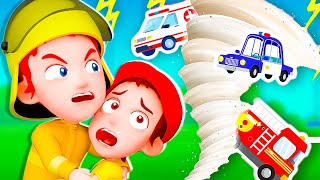 Storm Storm Go Away Song  Kids Songs [upl. by Ansel]