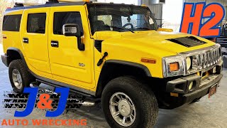 2005 Hummer H2 Part Out J amp J Auto Wrecking Test Video Stock  R5HU288 [upl. by Cirnek]