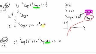 logaritmische vergelijkingen voorbeelden [upl. by Fonseca]