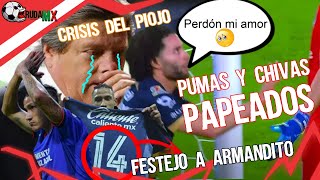 Golearon a Chivas Chicote Admite ser Amepana Chino Huerta PAPEADO por Rayados CRISIS de Piojo J10 [upl. by Andrien]