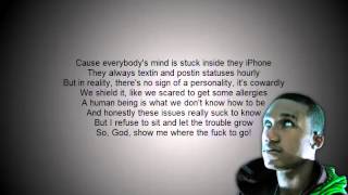 Hopsin  Whats My Purpose LYRICS ONSCREEN [upl. by Conchita]