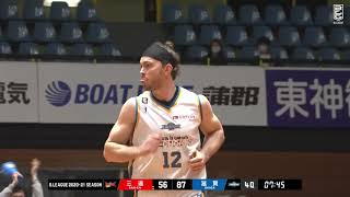 【ハイライト】三遠ネオフェニックスvs滋賀レイクスターズ｜B1第24節GAME1｜02272021 プロバスケ Bリーグ [upl. by Norvol548]