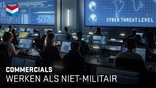 Werken als nietmilitair  Defensie burger commercial [upl. by Prosperus813]