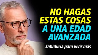 11 Errores que no DEBES COMETER a una edad avanzada ESTOICISMO  Video Motivacional [upl. by Maro]