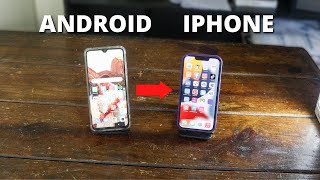 Como PASSAR DADOS do ANDROID para IPHONE rápido e fácil [upl. by Trudi]