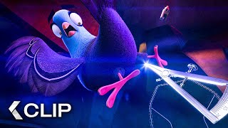 Car Chase  SPIES IN DISGUISE Extended Movie Clip 2019 [upl. by Nelak]