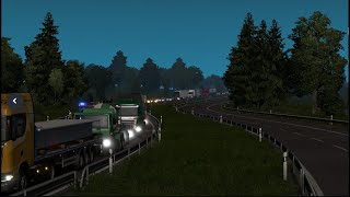 ETS2 MP  Roscoff  Stuttgart PT2 [upl. by Leak]