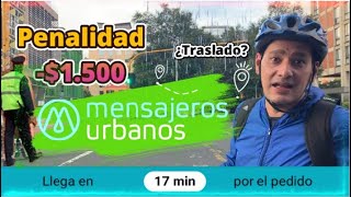 ¿CUÁNTO se Gana REALMENTE con MENSAJEROS URBANOS en BICICLETA CAPÍTULO 2 [upl. by Tereve53]