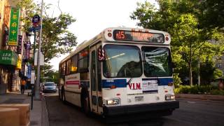 MTA New York City Bus Screeching 2003 New Flyer D60HF 5692 On The M15  Grand amp Allen Streets [upl. by Audly]