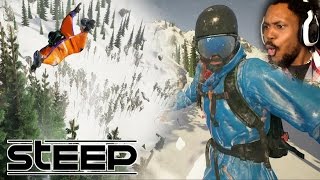 LOOK MA IM FLYING  Steep Gameplay [upl. by Connel]