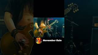 November Rain  Guns N Roses [upl. by Drawyah145]