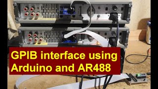 GPIB Interface Adapter using the AR488 project [upl. by Attelrahs194]