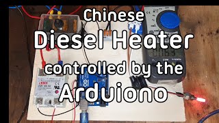 The Diesel Heater Glow Plug controlled by the Arduino to stop the clicking noise [upl. by Khanna]