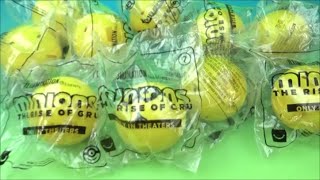 2020 MINIONS THE RISE OF GRU set of 48 McDONALDS HAPPY MEAL COLLECTION BLIND OPENING VIDEO [upl. by Annerb804]