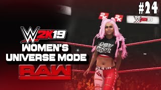 WWE 2K19 Womens Universe Mode 24  quotCHAOSquot PS4 [upl. by Sewel]