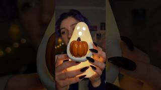 Tingly Fall Haul 🍁🎃🍂 asmr asmrtapping falldecor [upl. by Matta]