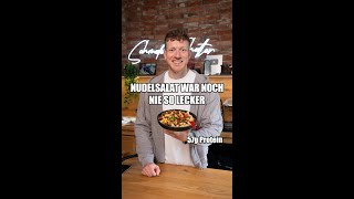 Nudelsalat muss nicht öde sein Mach mal meinen 😄👌🏼 einfacherezepte abnehmen diät recipe [upl. by Eerazed]