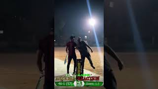 Usman Lefty Ka Badla Lete Hue Sibghat 🥵🔥☠️ ytshorts cricket tapeballcricket nightmatch [upl. by Gabriell54]