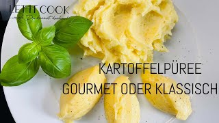 Zweierlei Kartoffelpüree normal oder Gourmet [upl. by Lletnwahs795]