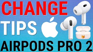 How To Change Ear Tips On AirPods Pro 2 [upl. by Trescott]