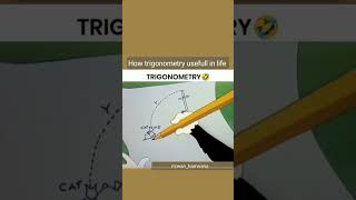 Trigonometry 😀😀 motivation funny inspirationalquotes mathshorts laughterchallenge funnphysics [upl. by Joed957]