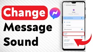 How To Change The New Message Sound In Facebook Messenger [upl. by Benoite22]