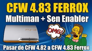 FERROX CFW 483 Playstation 3  Pasar de CFW 482 a CFW 483 [upl. by Dj]