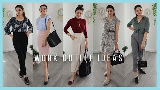 Workwear Outfit Ideas  Summer 2022 Office Lookbook [upl. by Yltneb]