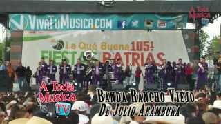 Banda Rancho Viejo quotCon La Novedad El Toro Viejo amp El Sinaloensequot 912014 [upl. by Still]