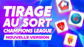 🔴 TIRAGE au SORT CHAMPIONS LEAGUE en DIRECT 🔴 LDC NOUVELLE FORMULE  Ligue des champions Live Stream [upl. by Adnik]