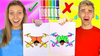 3 Marker Challenge with Stephen Sharer Revealing Game Master Spy Gadgets Drone Safe 10000 [upl. by Essilevi]