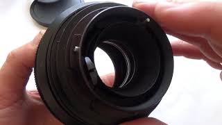 Carl Zeiss Jena MC SONNAR 2 8 180 DDR Pentacon Six Mount [upl. by Akinet]