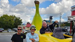 Riding The Famous Banana Car in Pigeon Forge [upl. by Assilaj]