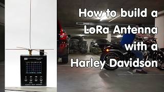 212 How to build a powerful LoRa Antenna with a Harley Davidson collinear [upl. by Eillak]