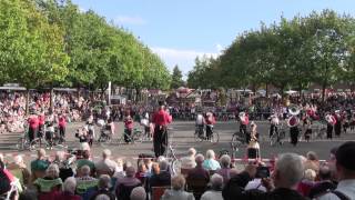 Bicycle Showband Crescendo beim Erntedankfest Bardowick 2014 UltraHD4K Video [upl. by Ynaffat941]