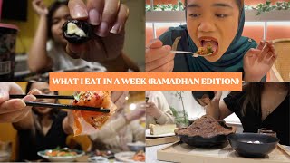 What I eat in a week puasa edition [upl. by Bromleigh876]