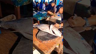 Yellowfin Tuna cutting skills shorts youtubeshorts subscribe [upl. by Jenne712]