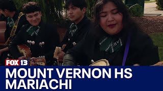 Mariachi band brings Latino students to the arts at Mount Vernon High School  FOX 13 Seattle [upl. by Karlene600]