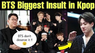 BTS Biggest Insult in Kpop 😡 BTS Army Crazy Over Grammy 🚫 BTS Banned from Grammy 😭 bts grammys [upl. by Ecraep]