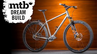 Falkenjagd Hoplit Dreambuild I Titanium Trail Hardtail I 29 inch Mountainbike I Pinion and Gates [upl. by Thaddaus]